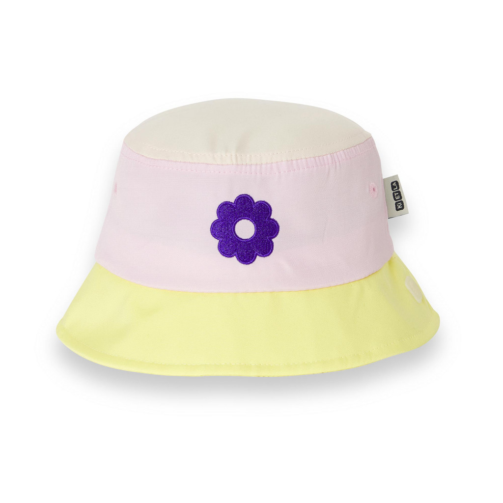 KiETLA||Všetky značky KiETLA ICONIK klobúčik s UV ochranou - Pink Flower (49 - 51 cm)