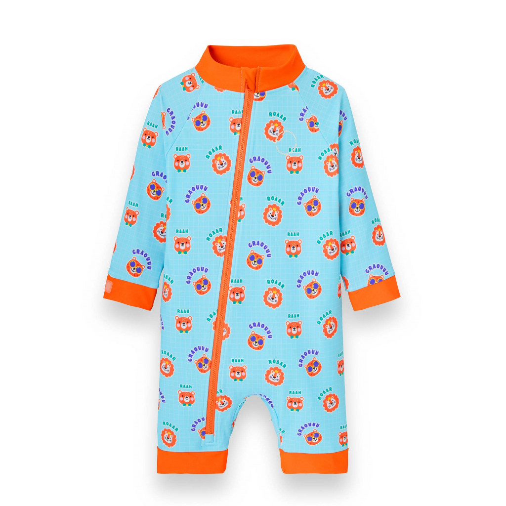 KiETLA||Všetky značky KiETLA ICONIK plavkový overal s UV ochranou - ChaCha Pop (18-24 mesiacov)