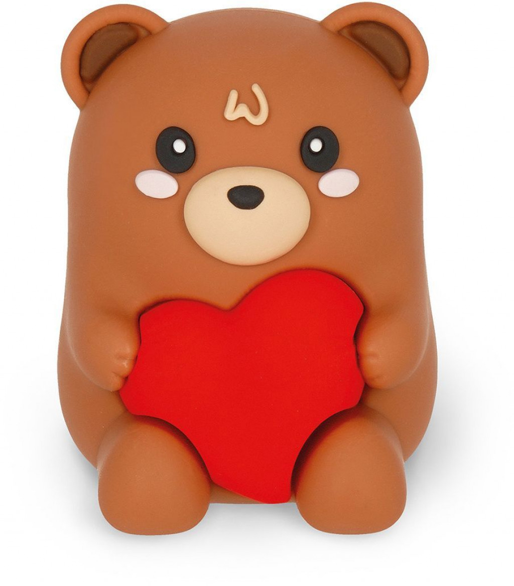 Legami Strúhadlo Legami - Light-Up Pen. Sharpener Cont. - Sharpening Is Magic - Teddy Bear