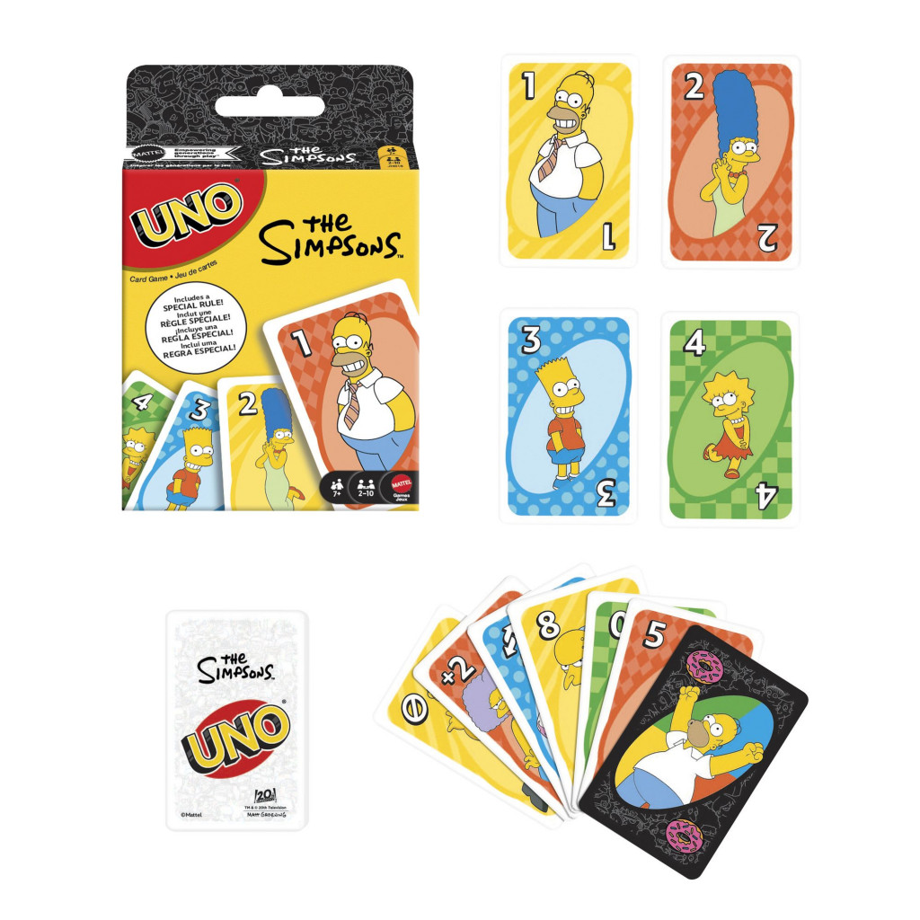 Mattel UNO SIMPSONOVCI