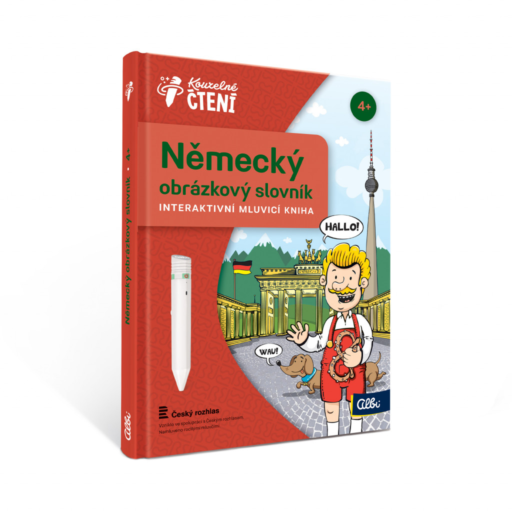 Albi CZ Kniha Německý obr. slovník