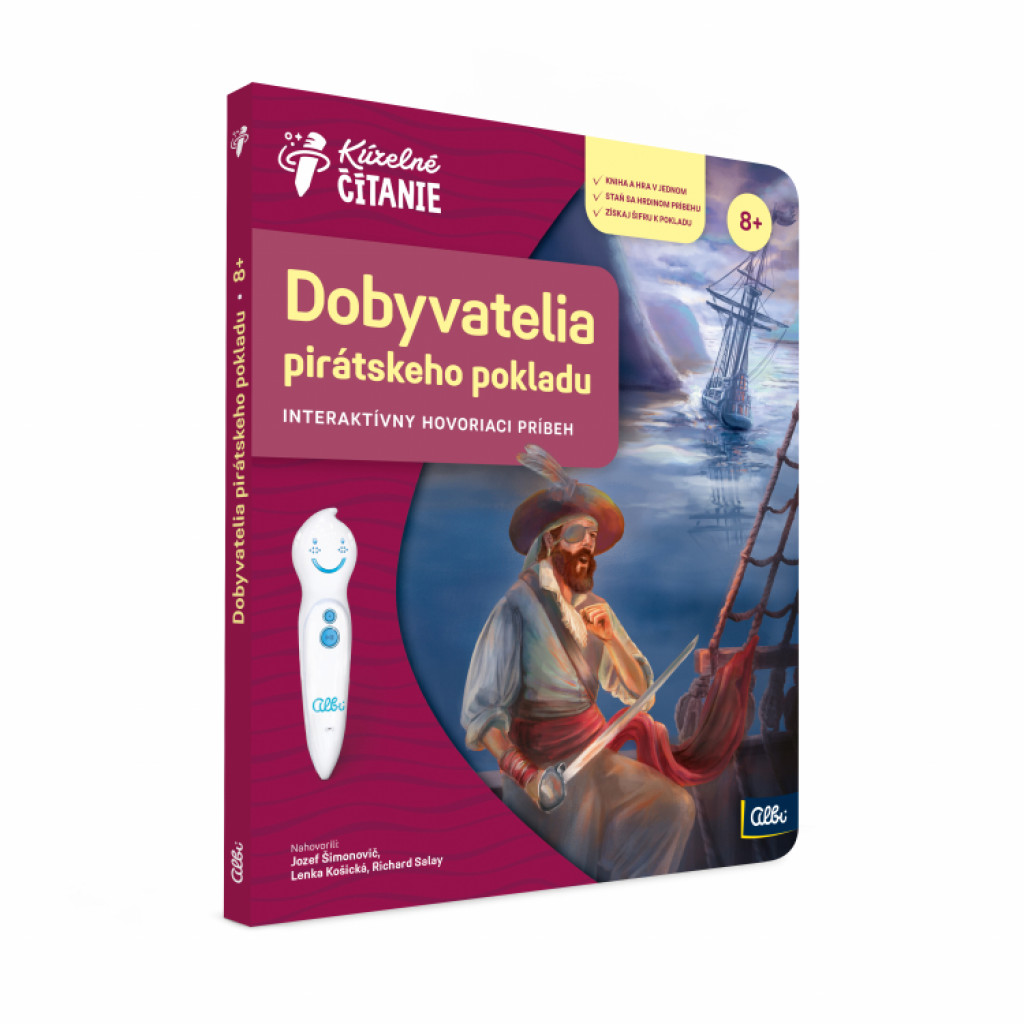 Albi Kniha Dobyvatelia pirátskeho pokladu