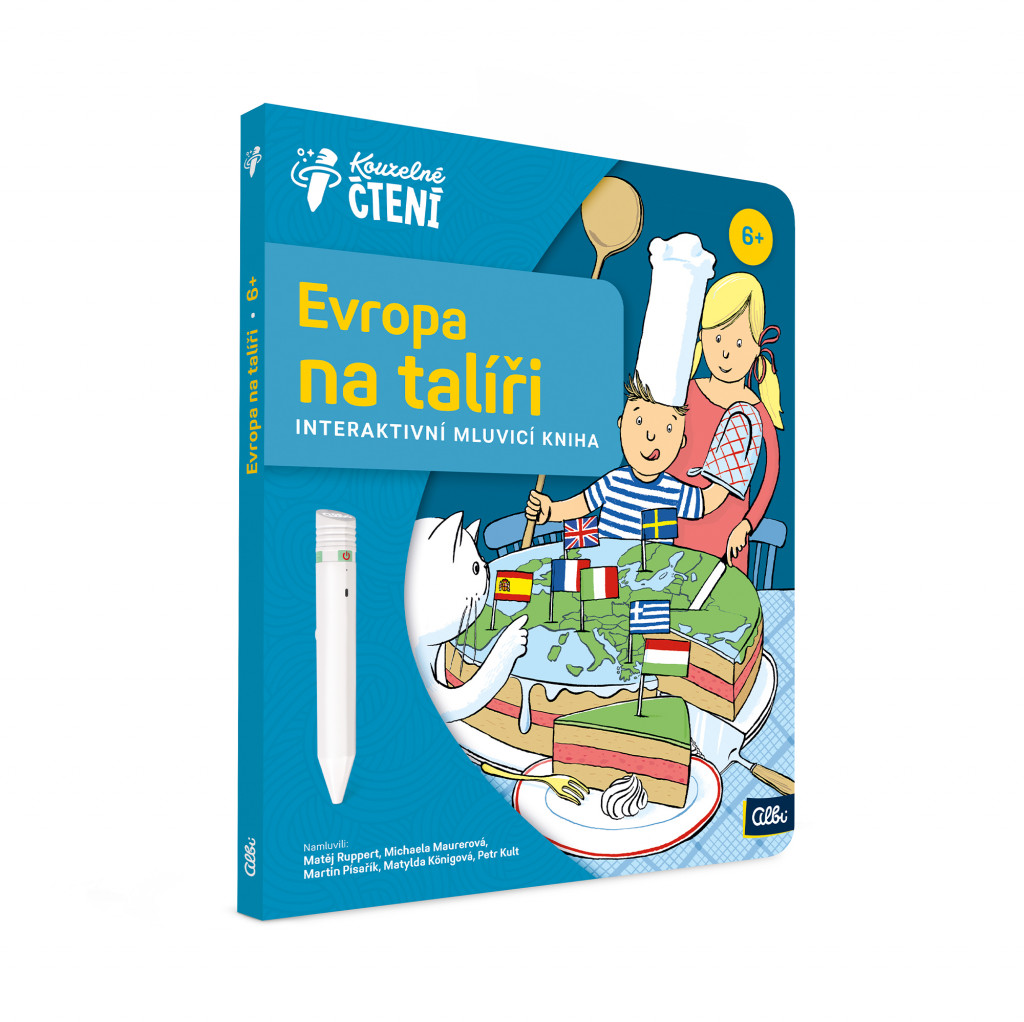 Albi KČ Kniha Evropa na talíři