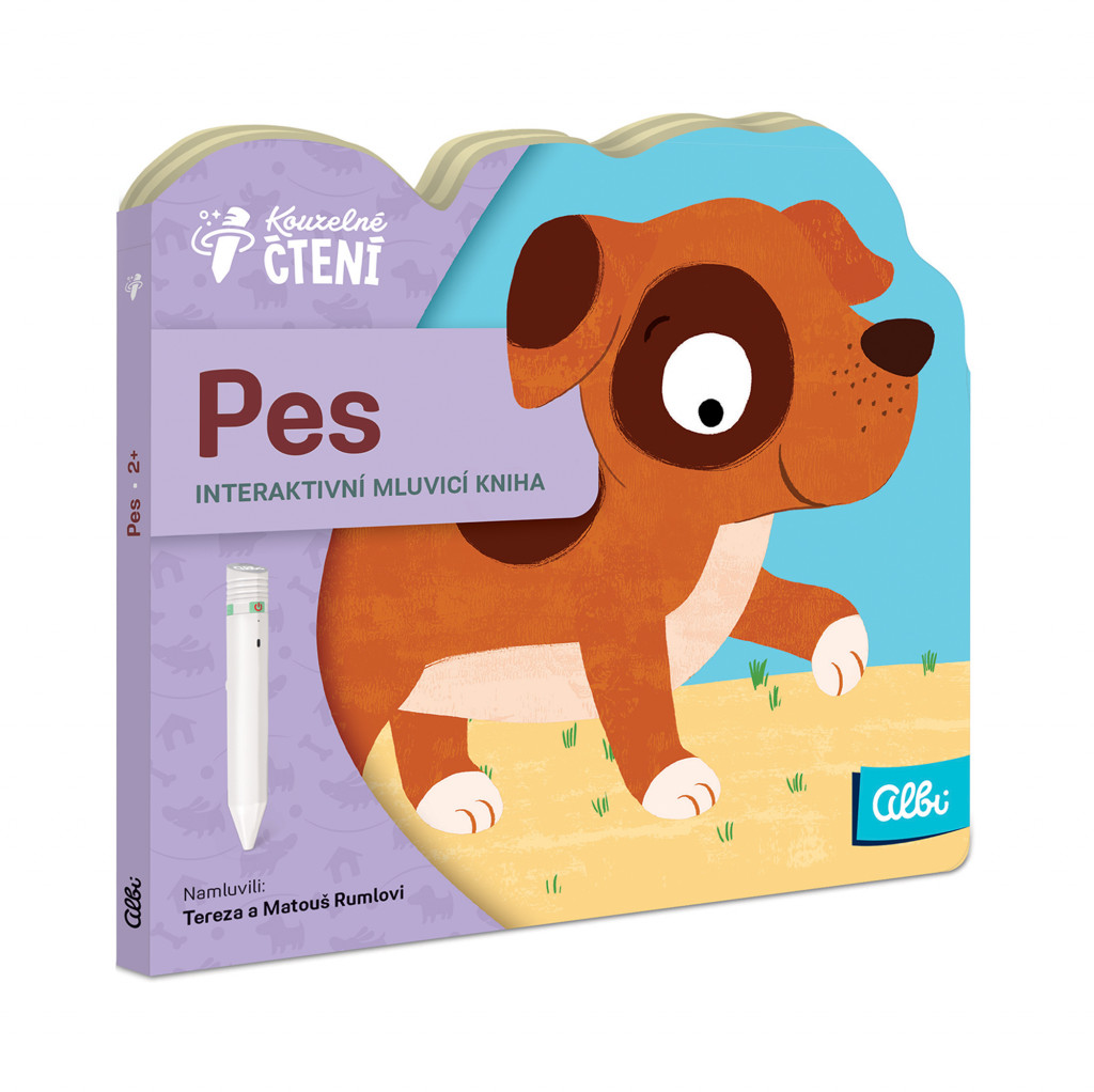 Albi KČ Minikniha s výsekem - Pes