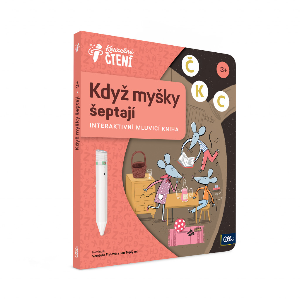 Albi KČ Kniha Když myšky šeptají