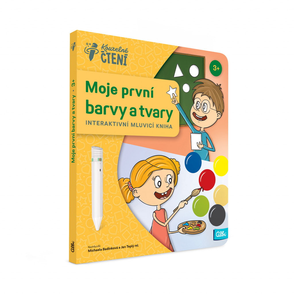 Albi KČ Kniha Moje první barvy a tvary