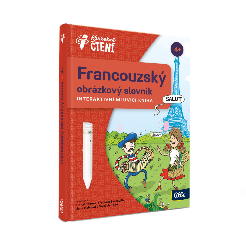 Albi KČ Kniha Francouzský obr. slovník