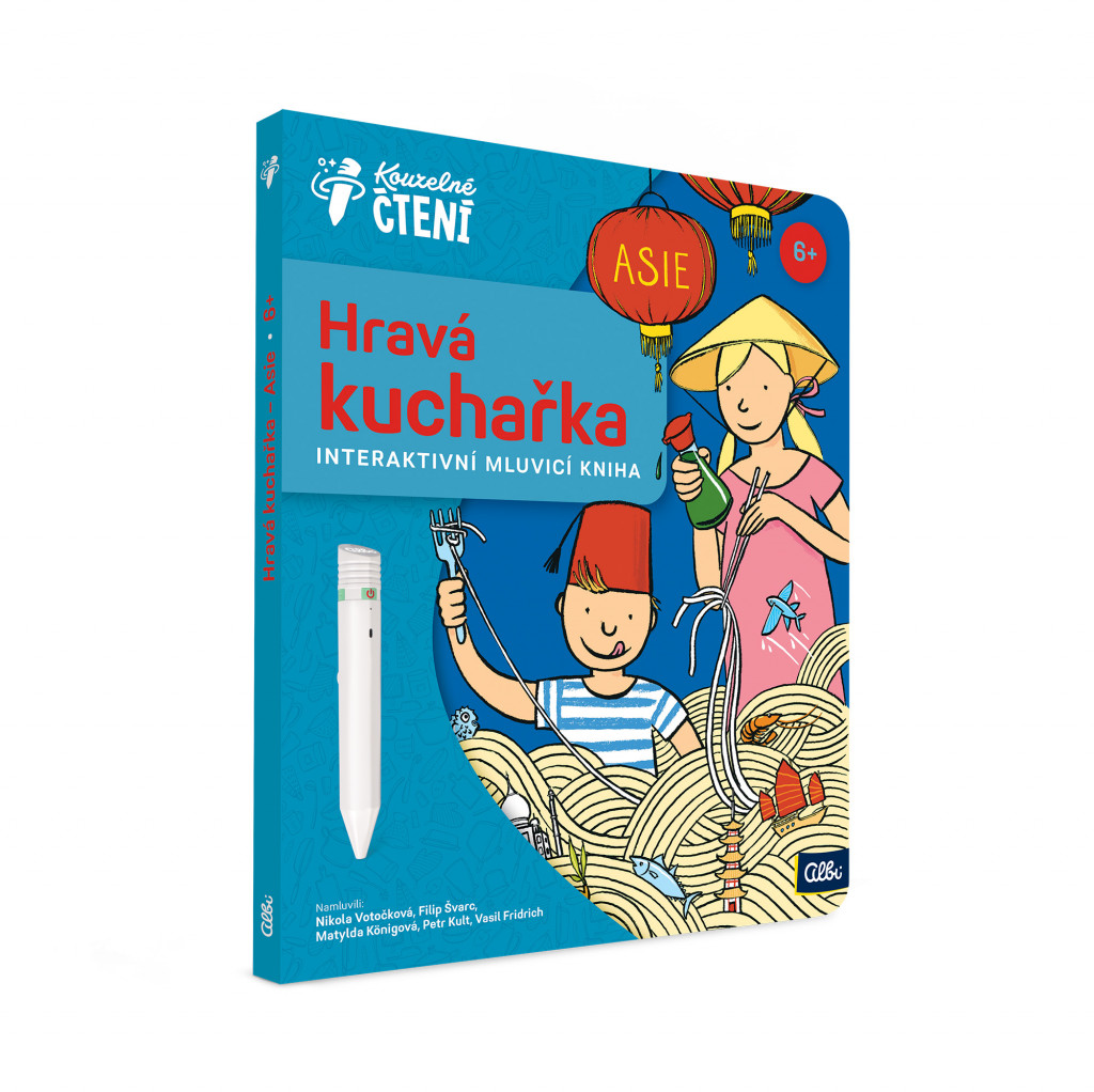 Albi KČ Kniha Hravá kuchařka: Asie
