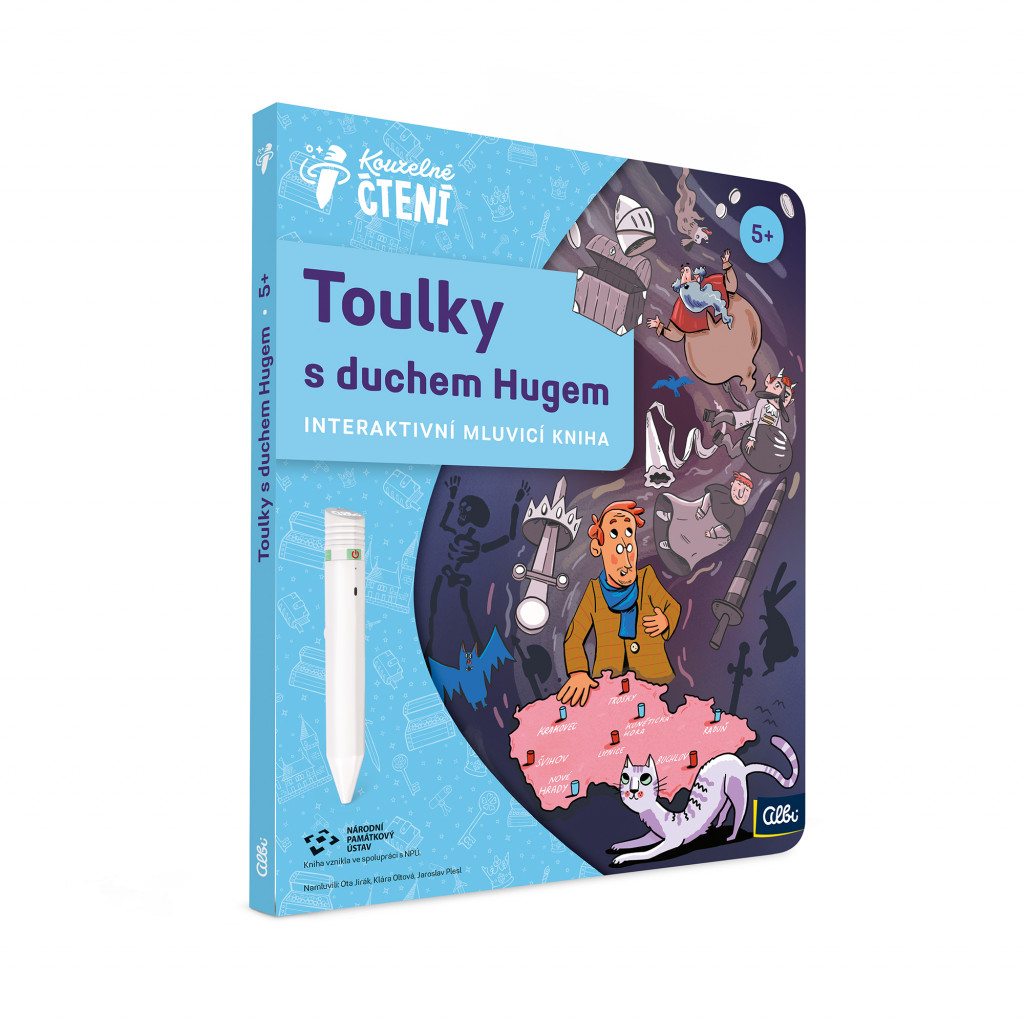 Albi KČ Kniha Toulky s duchem Hugem