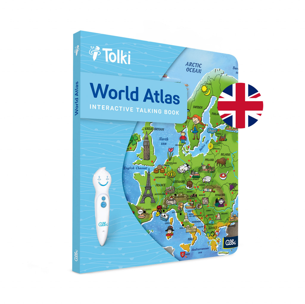 Albi Tolki Book World Atlas