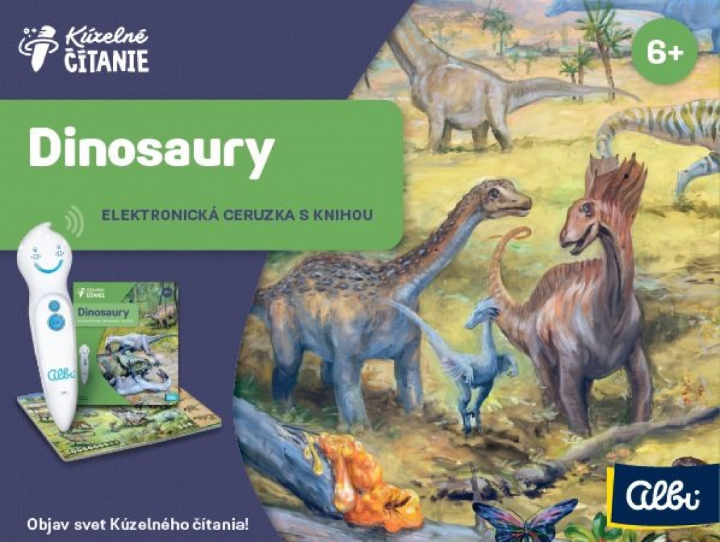 Albi Dinosaury s elektronickou ceruzkou ALBI
