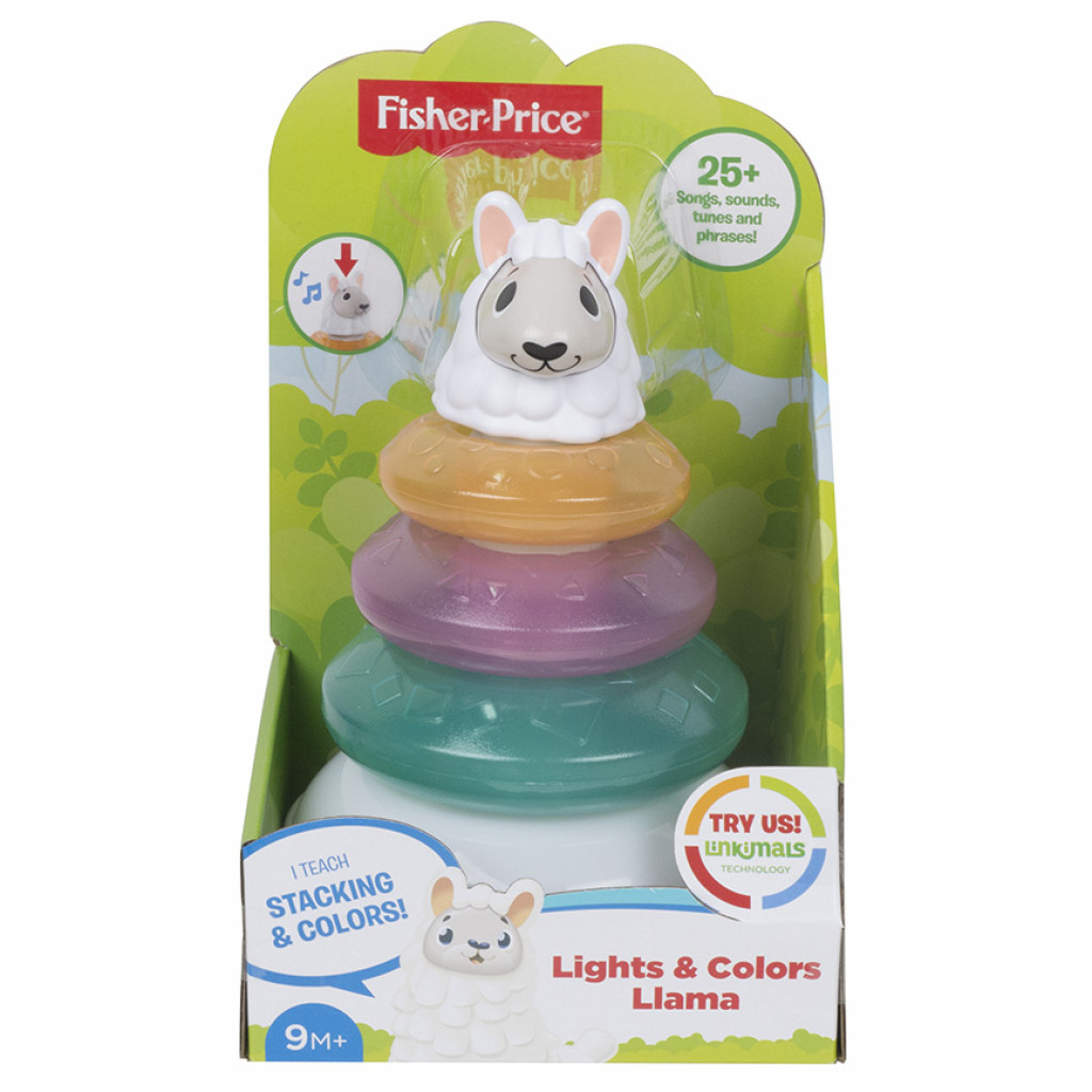 Mattel FP LINKIMALS HOVORIACI LAMA S KRÚŽKAMI SK