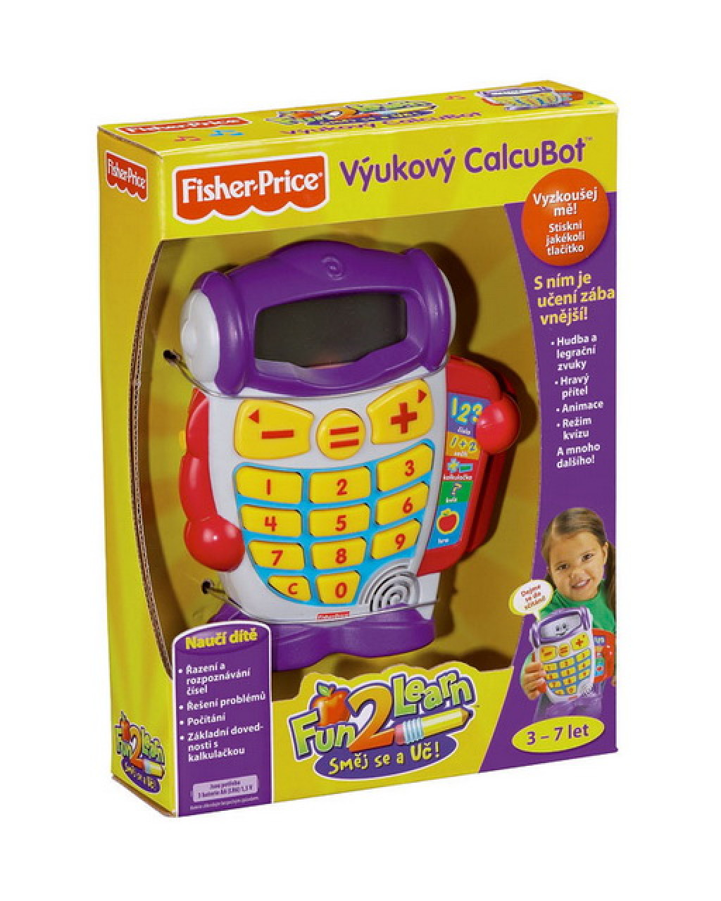 Mattel FP Kalkulačka CZ