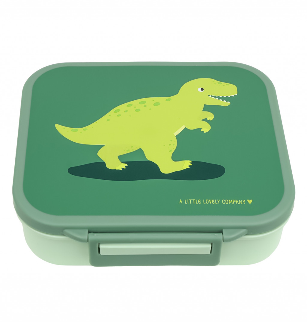 A Little Lovely Company A Little Lovely Company – škatuľka na desiatu s priehradkami – dinosaurus