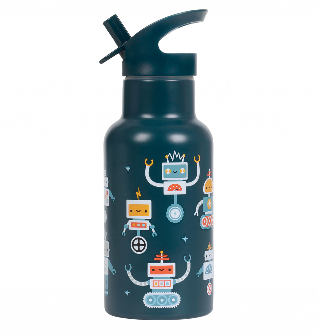 A Little Lovely Company A Little Lovely Company – antikorová fľaša na pitie, 350 ml – roboty
