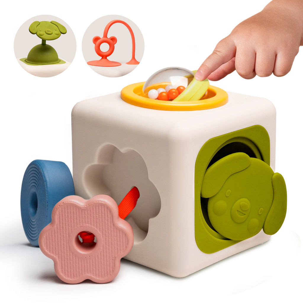 Taf Toys Kocka s aktivitami Peek & Play