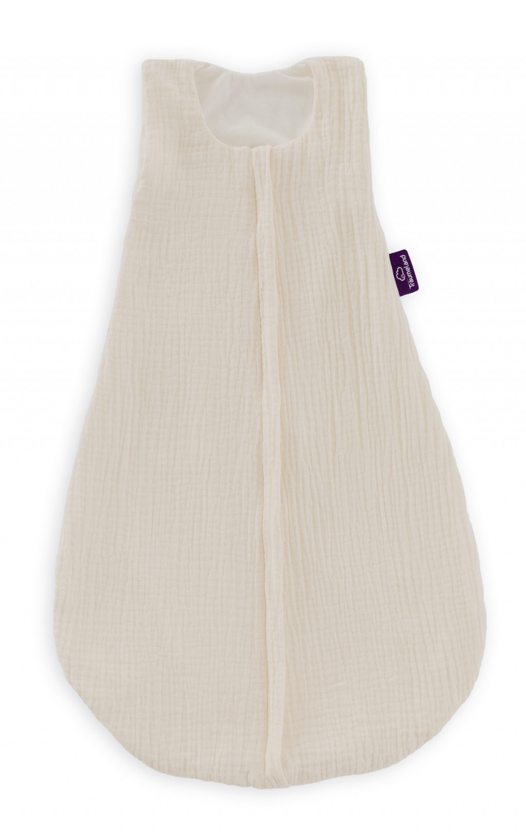 TRÄUMELAND Letný spací vak Liebmich Musselin Beige 70 cm