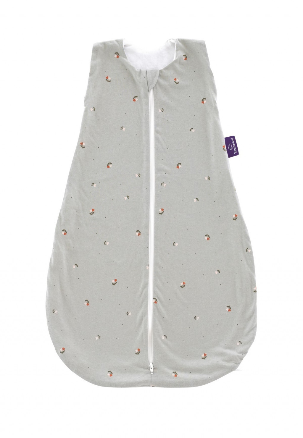 TRÄUMELAND Letný spací vak Liebmich Tencel Fiore Grün 110 cm