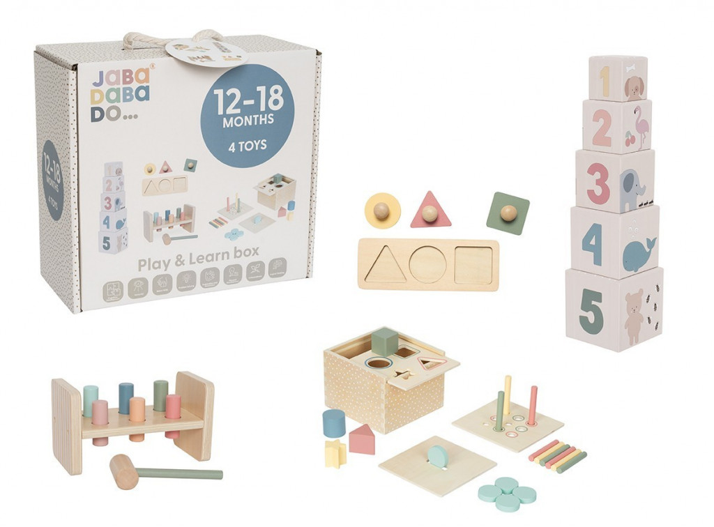 JaBaDaBaDo Box Hra a Učenie 12-18 m
