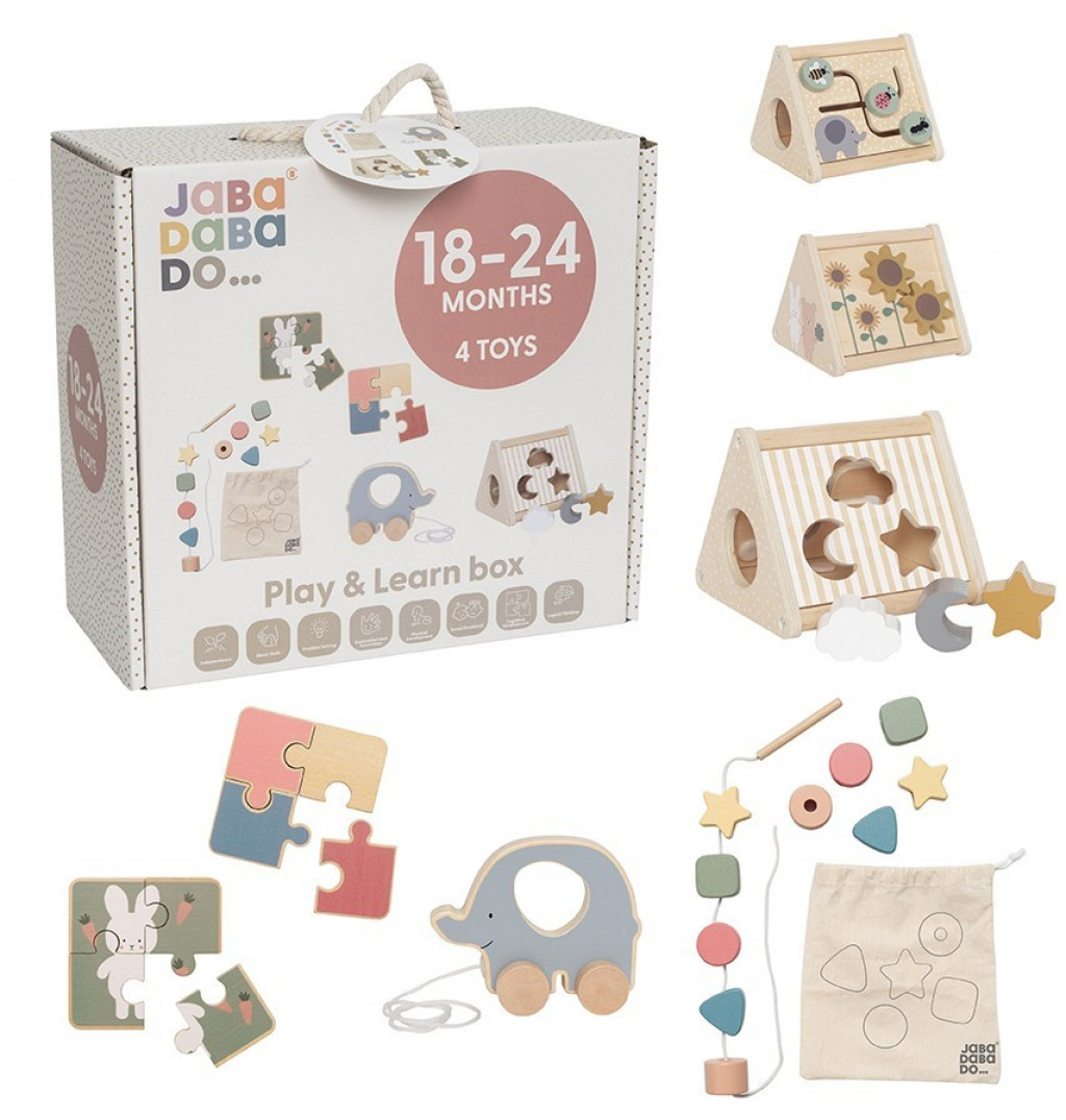 JaBaDaBaDo Box Hra a Učenie 18-24 m