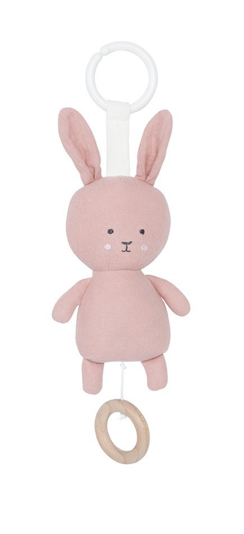 JaBaDaBaDo Bunny Hudobná hračka ružová