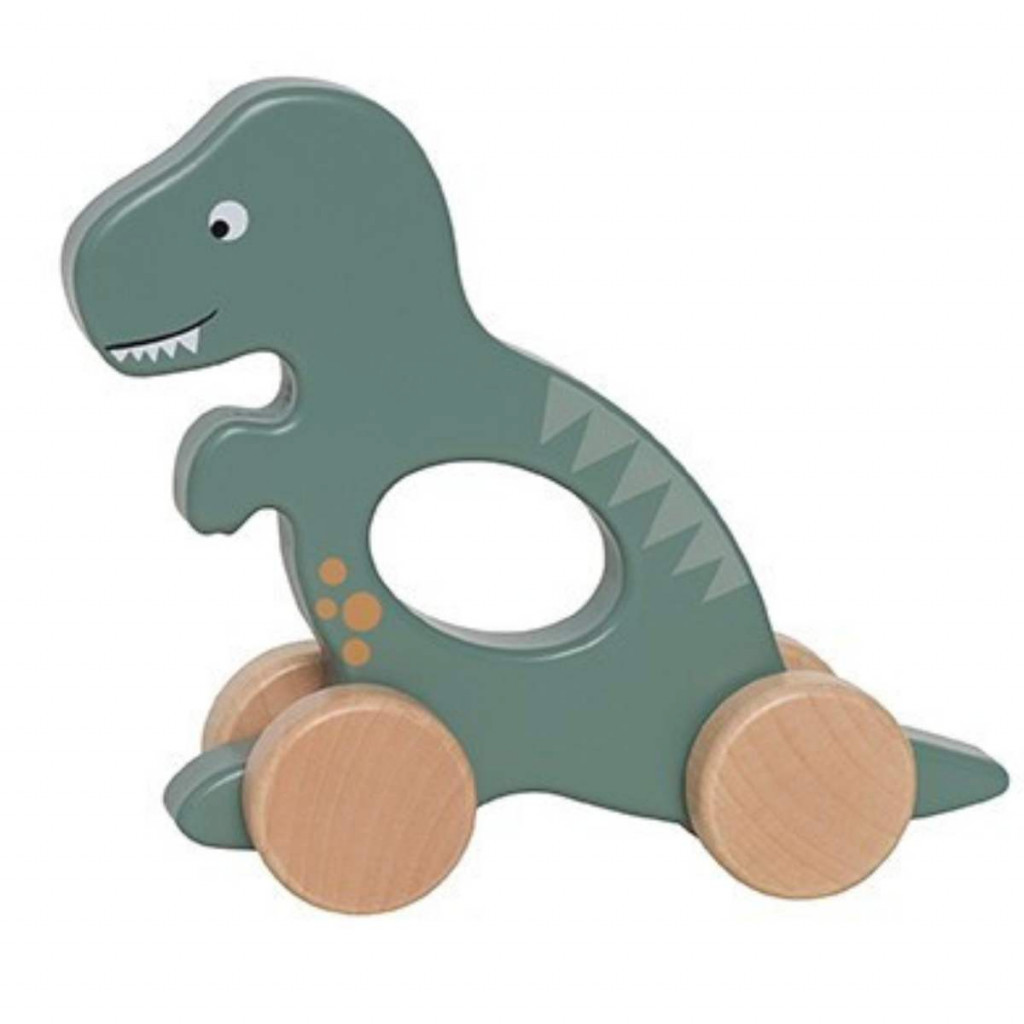 JaBaDaBaDo Dinosaurus na kolieskach zelený