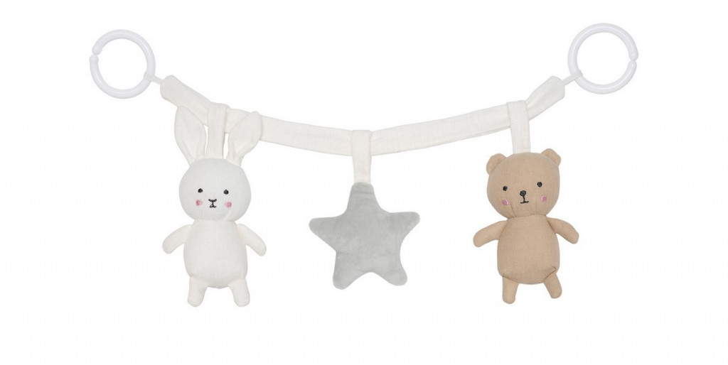 JaBaDaBaDo Hračka na kočík Teddy & Bunny