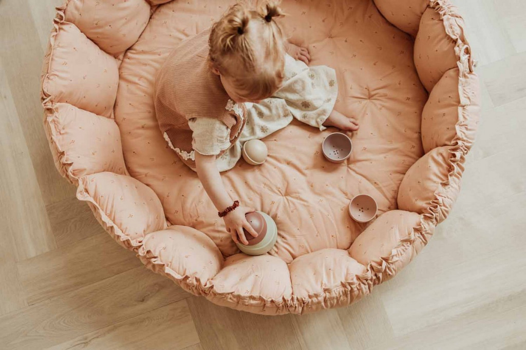 Play&Go Coco Bloom Detské hniezdo Fleuri