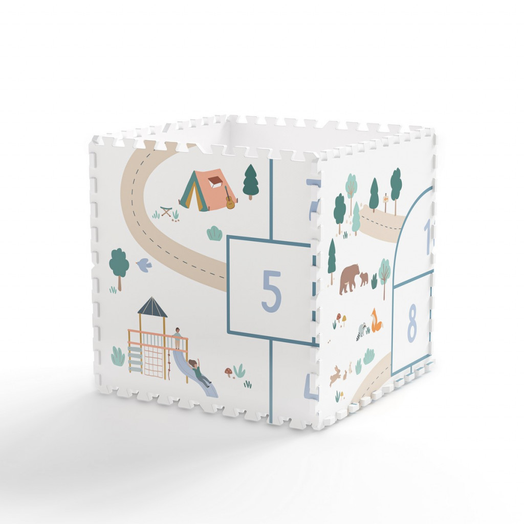 Play&Go Tiloo EEVAA Podložka na hranie a domček Hopscotch