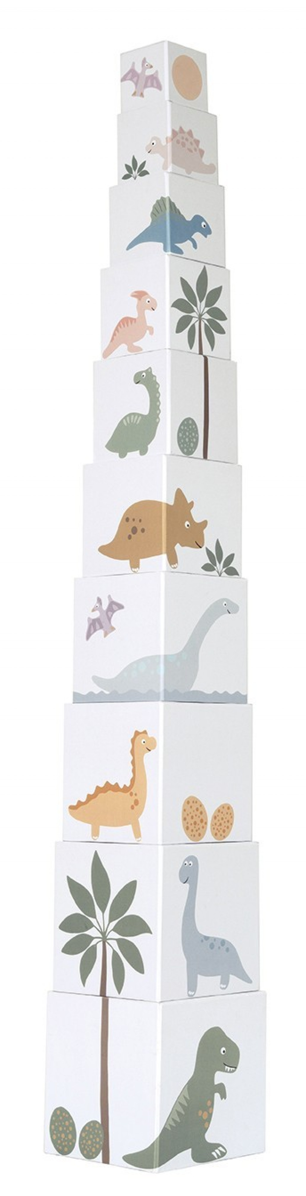 JaBaDaBaDo Stohovacie kocky Dino