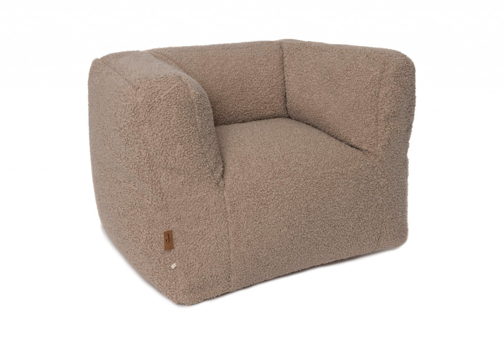 Jollein Kreslo detské Beanbag Teddy Warm Sand