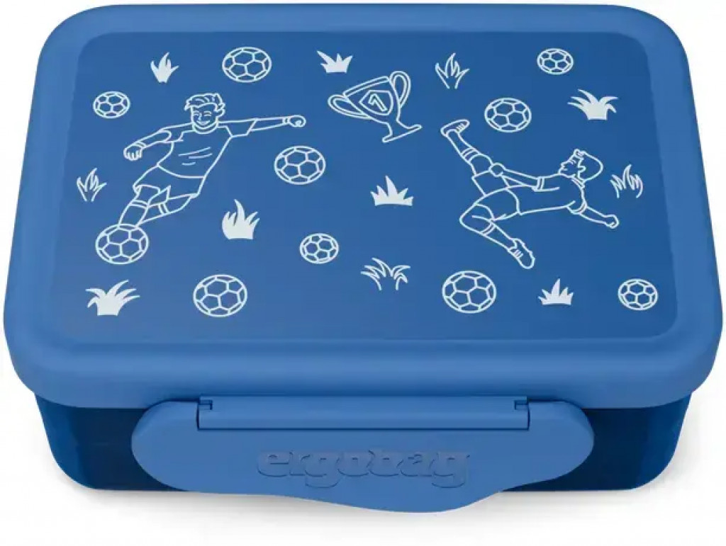 Ergobag Desiatový box Ergobag Stainless Steel Lunchbox - Soccer
