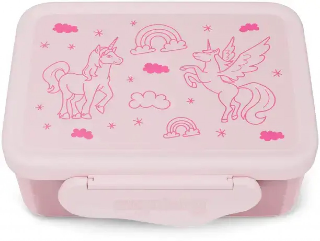 Ergobag Desiatový box Ergobag Stainless Steel Lunchbox - Unicorn