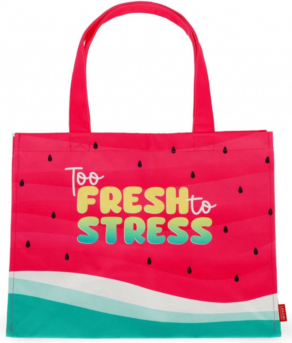Legami Taška na pláž Legami Beach Bag - Watermelon