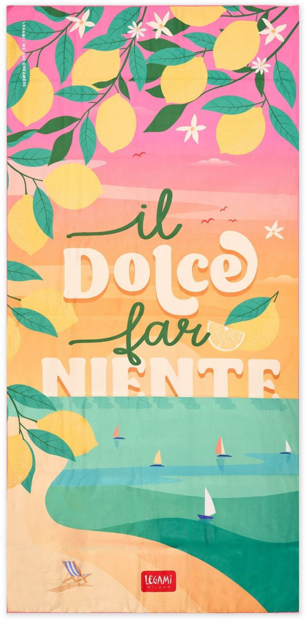 Legami Plážová osuška Legami Beach Towel - Dolce Far Niente