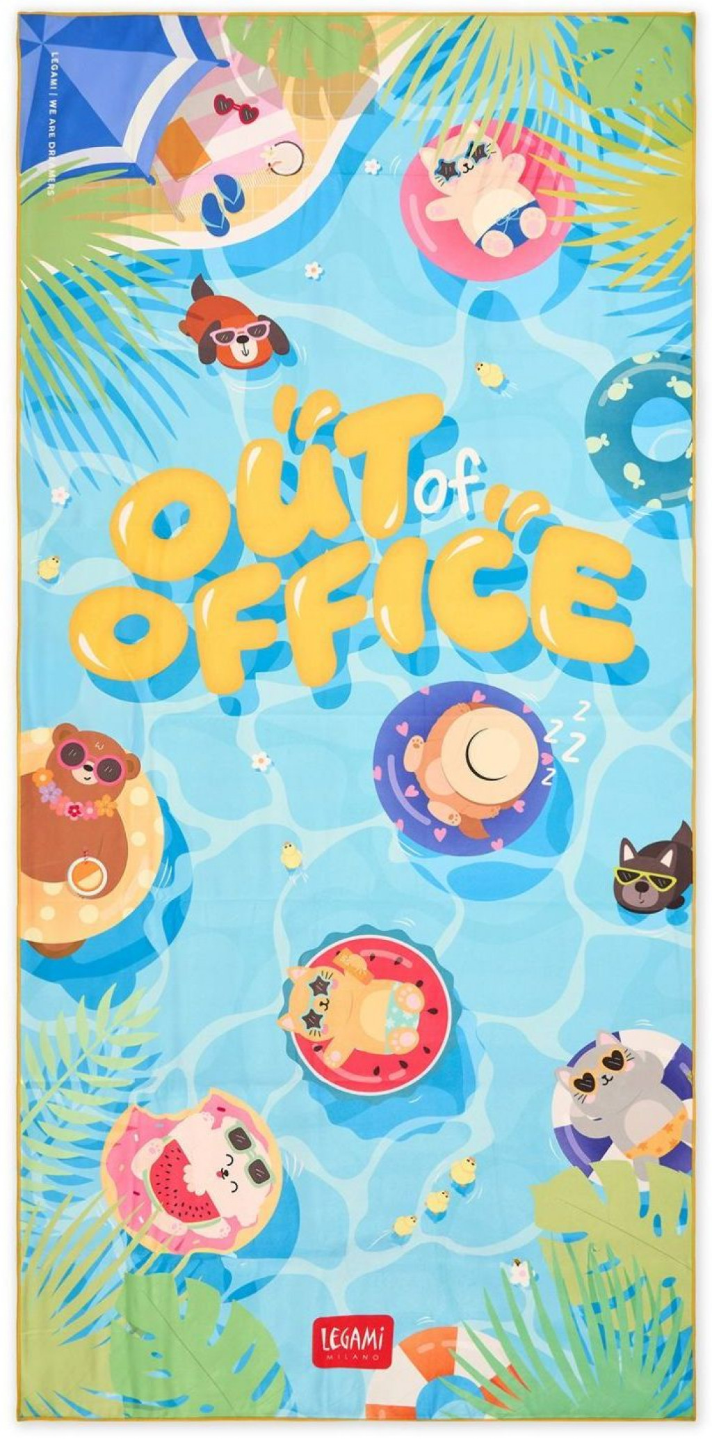 Legami Plážová osuška Legami Beach Towel - Out Of Office