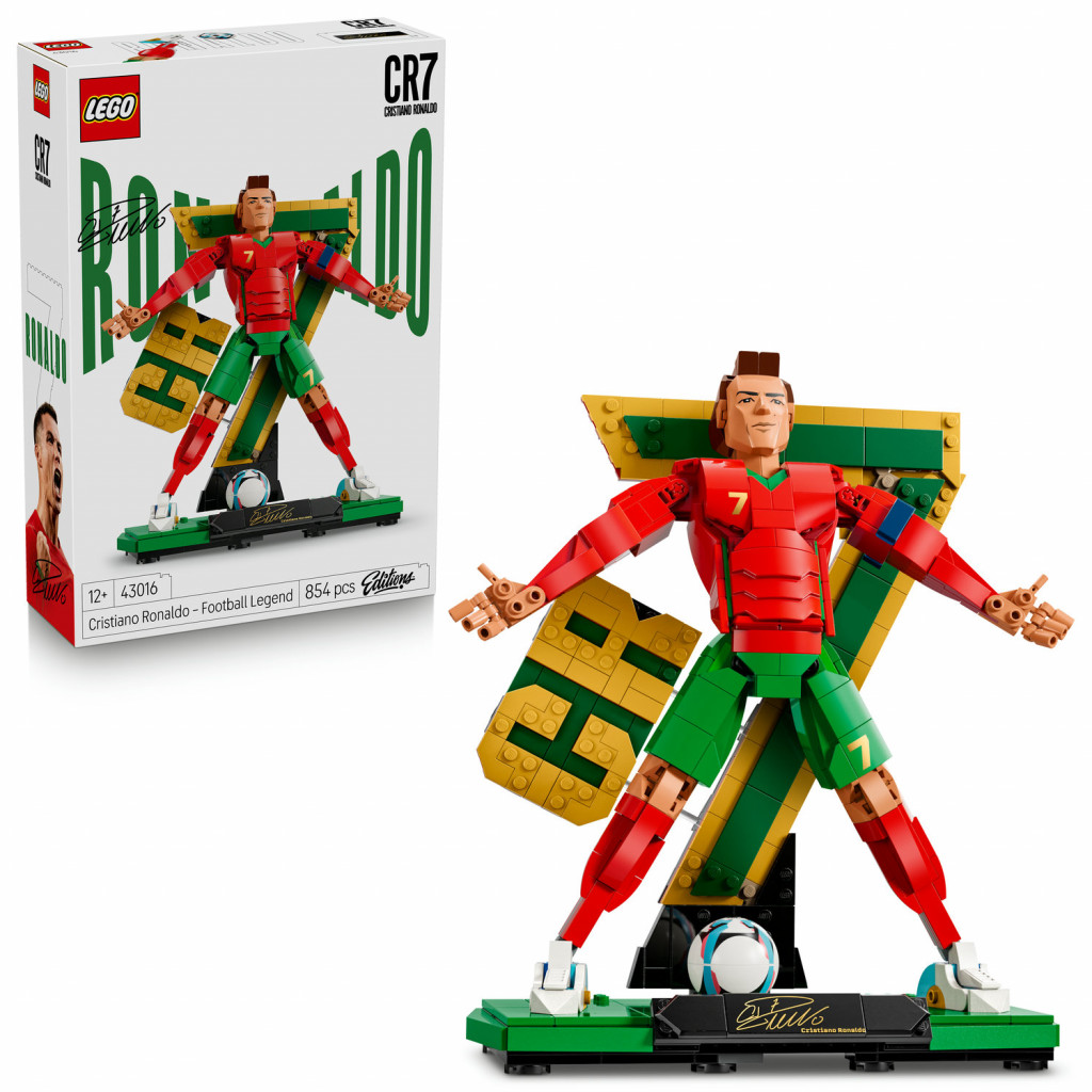 Lego® Cristiano Ronaldo – Futbalová legenda