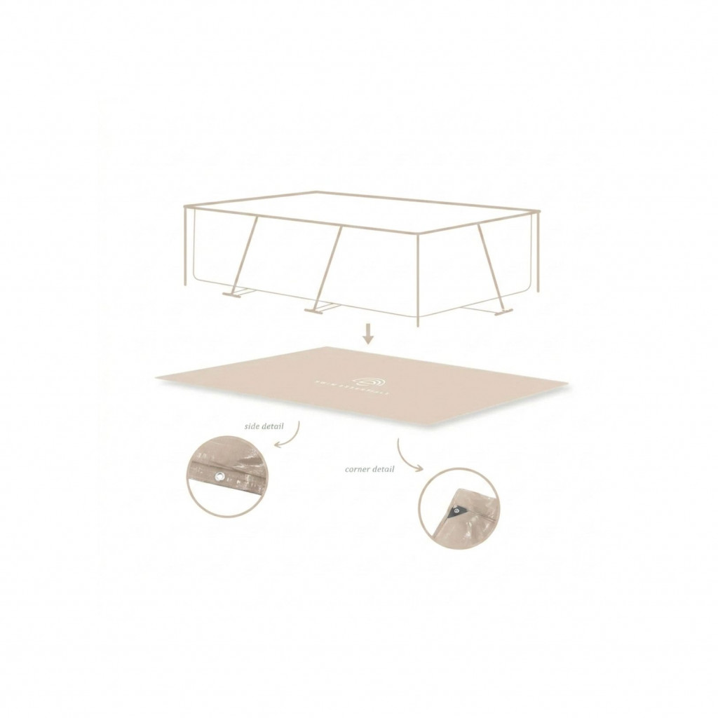 Swim Essentials Podložka pod bazén Essence Sand 300x200