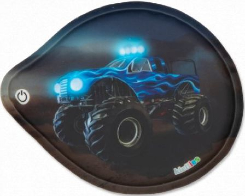 Ergobag Ozdoba na batoh Ergobag Blinkie Klettie - Monstertruck