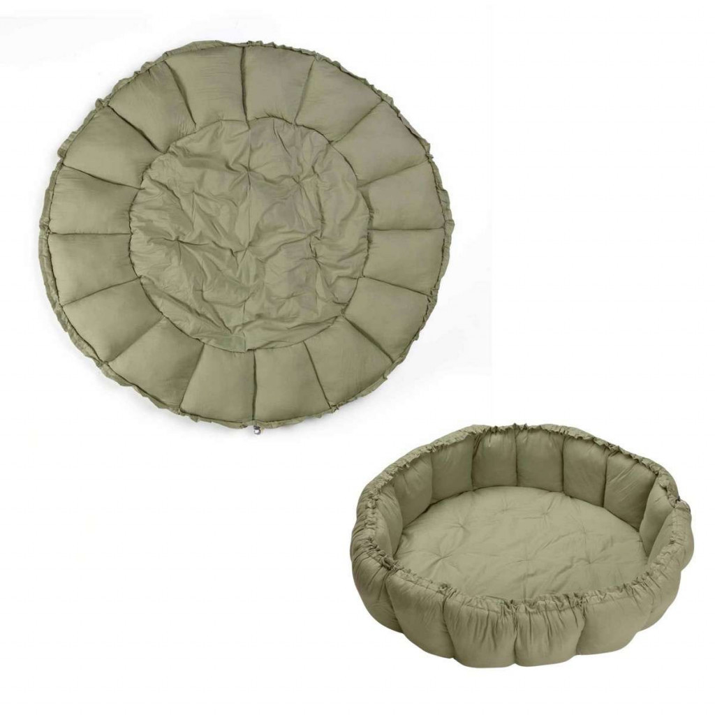 Play&Go Coco Bloom Detské hniezdo Meadow Green