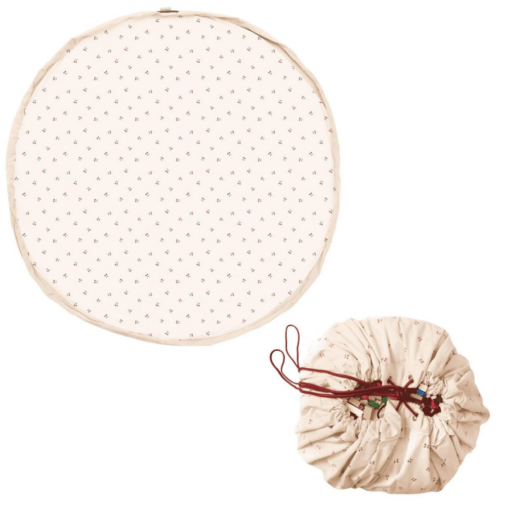 Play&Go Noomad original Hracia deka a Vak na hračky Cherry Cherry