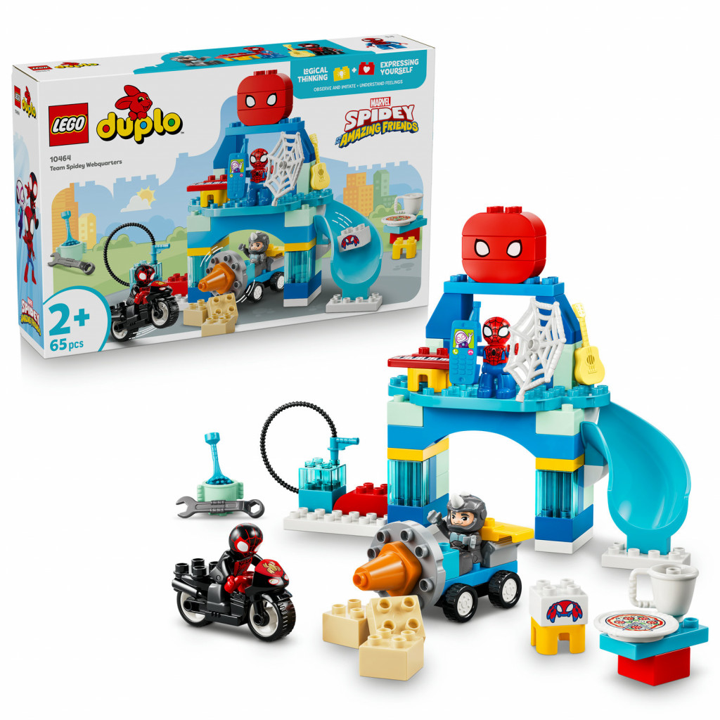 Lego® Tím Spidey: Pavučinová základňa