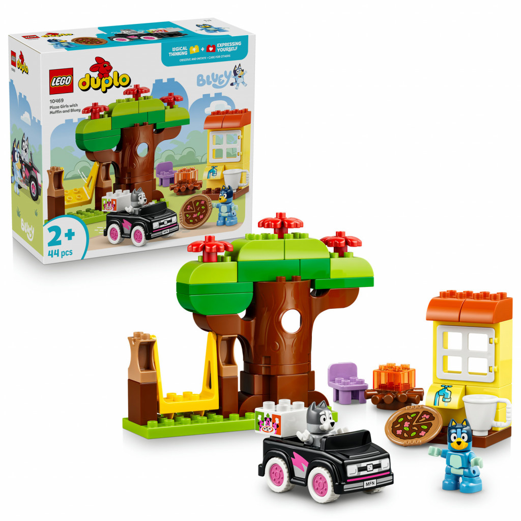 Lego® Muffin, Bluey a rozvoz pizzy