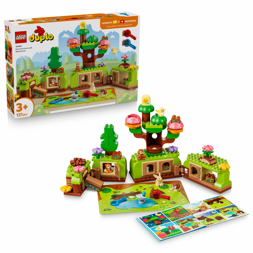 Lego® Les plný objavov s divokými zvieratkami