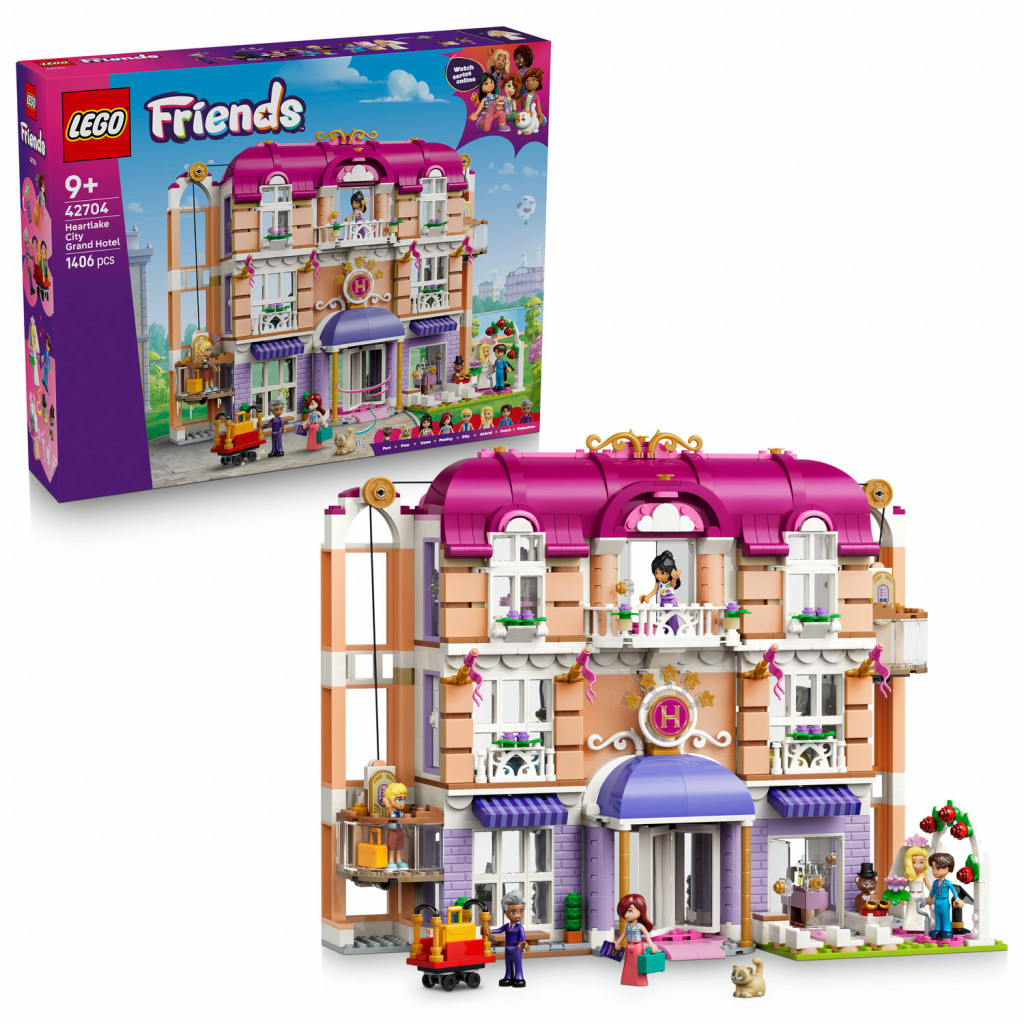Lego® Grandhotel v mestečku Heartlake