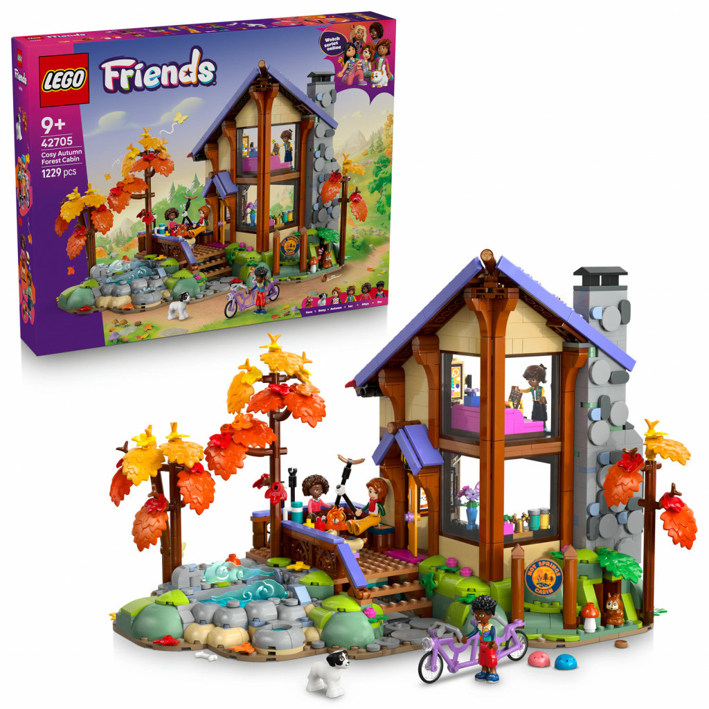 Lego® Útulná chata v jesennom lese