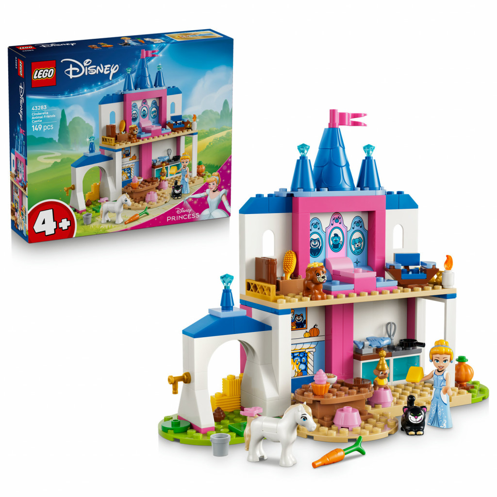 Lego® Popoluškin zámok a zvieratká