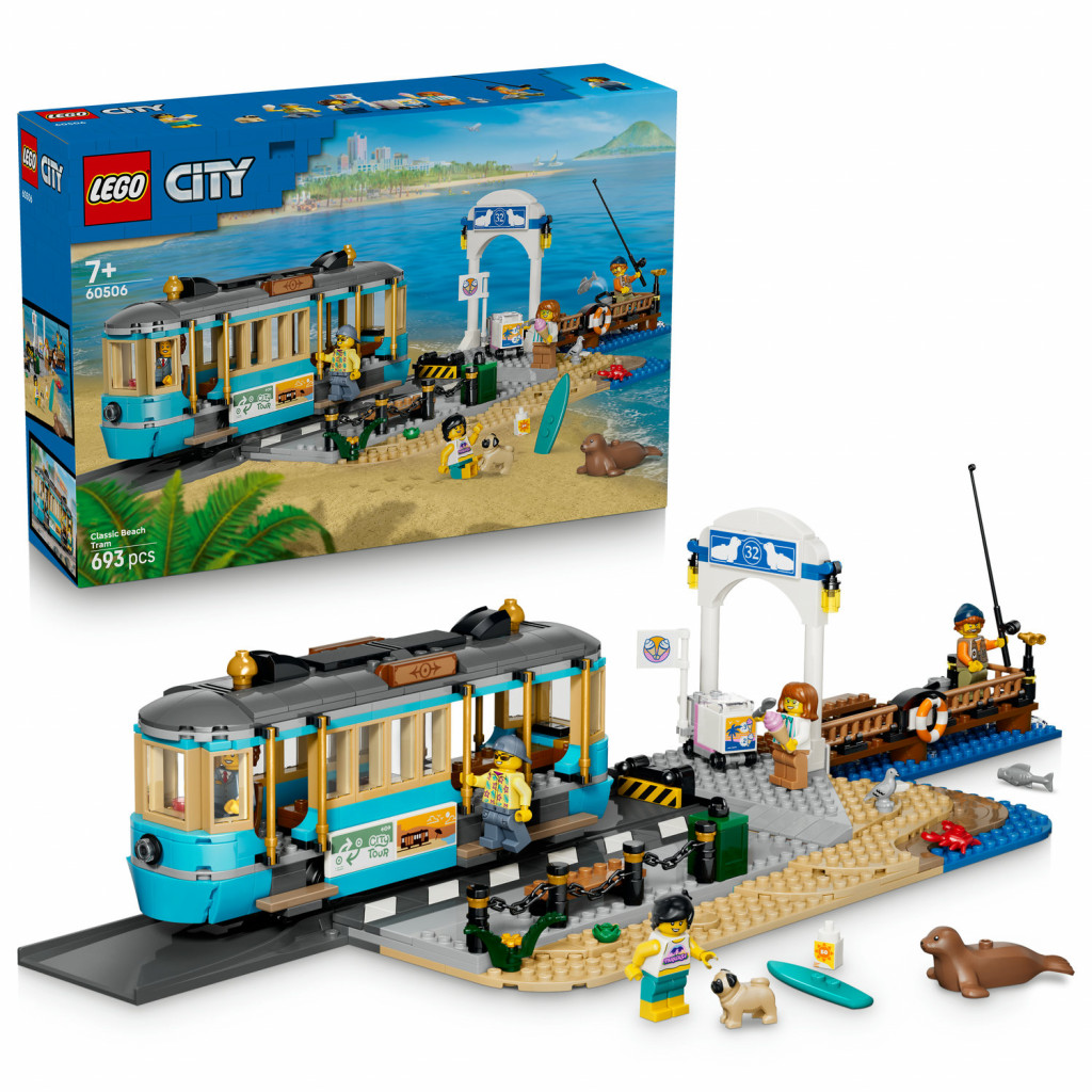 Lego® Historická plážová električka