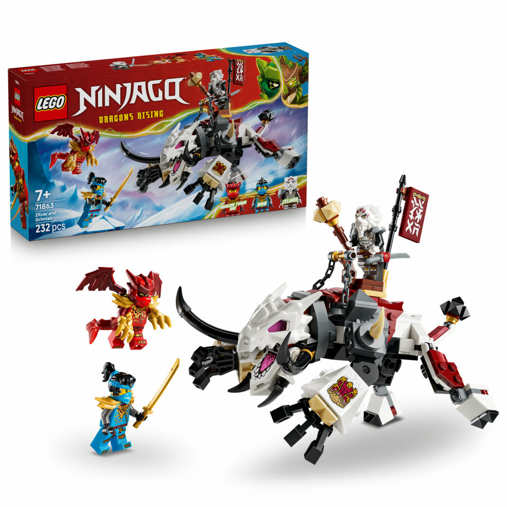 Lego® Zilvar a dračia beštia Grimtak