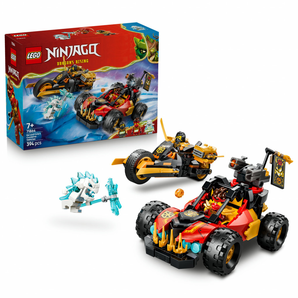 Lego® Kombinovateľné vozidlá Kaia a Colea
